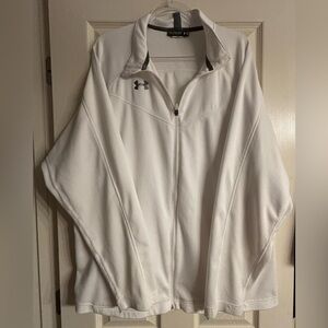Under Armour Men’s White Zip Jacket